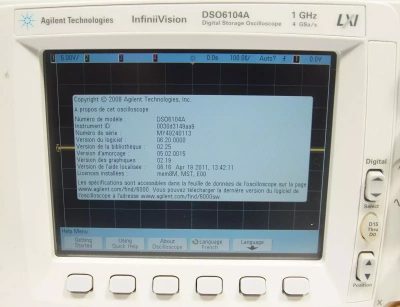 Осциллограф Agilent DSO6104A